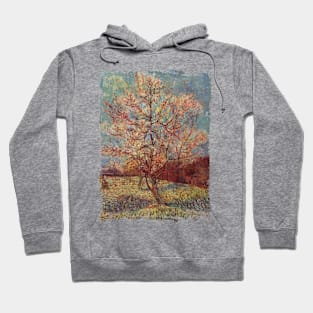 Vincent Van gogh pink peach tree Hoodie